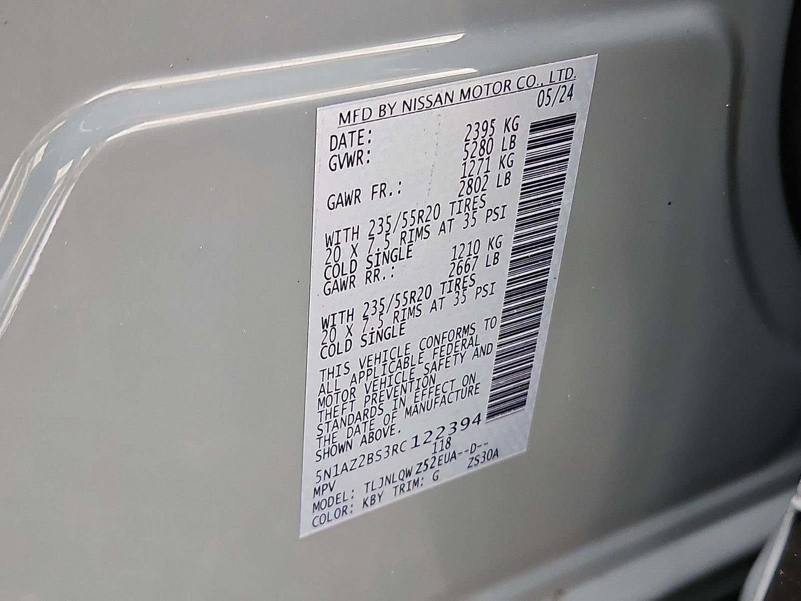 2024 Nissan Murano SV