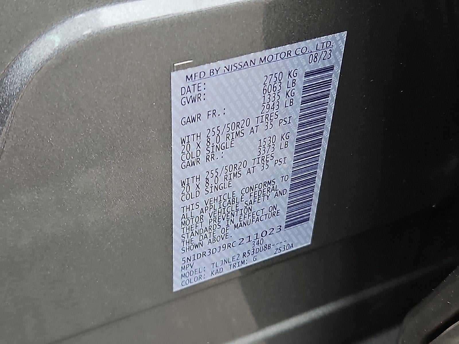 2024 Nissan Pathfinder Platinum
