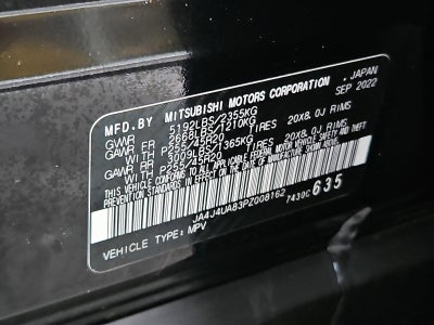 2023 Mitsubishi Outlander SE S-AWC