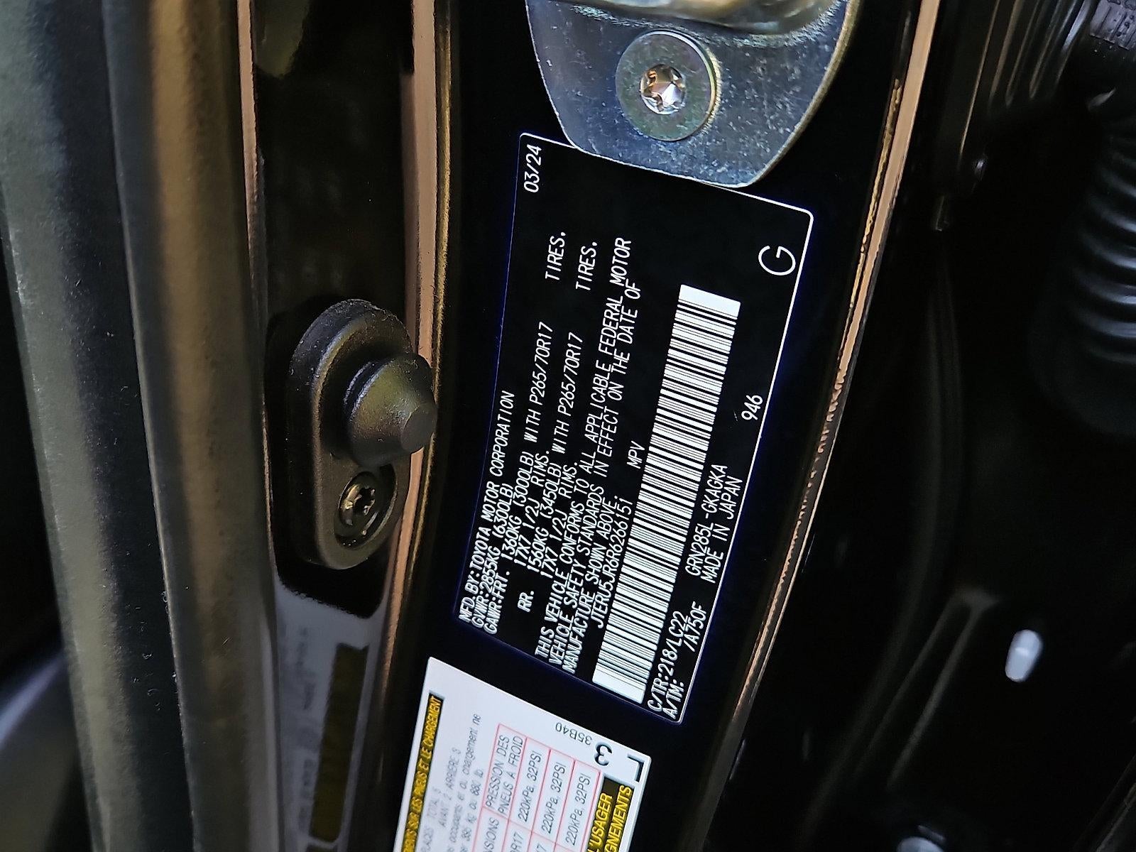 2024 Toyota 4Runner TRD Off Road Premium 4WD (Natl)