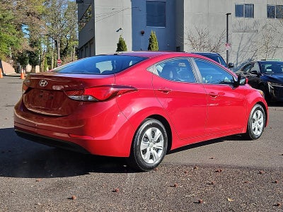 2016 Hyundai ELANTRA 4Dr Sdn Auto SE