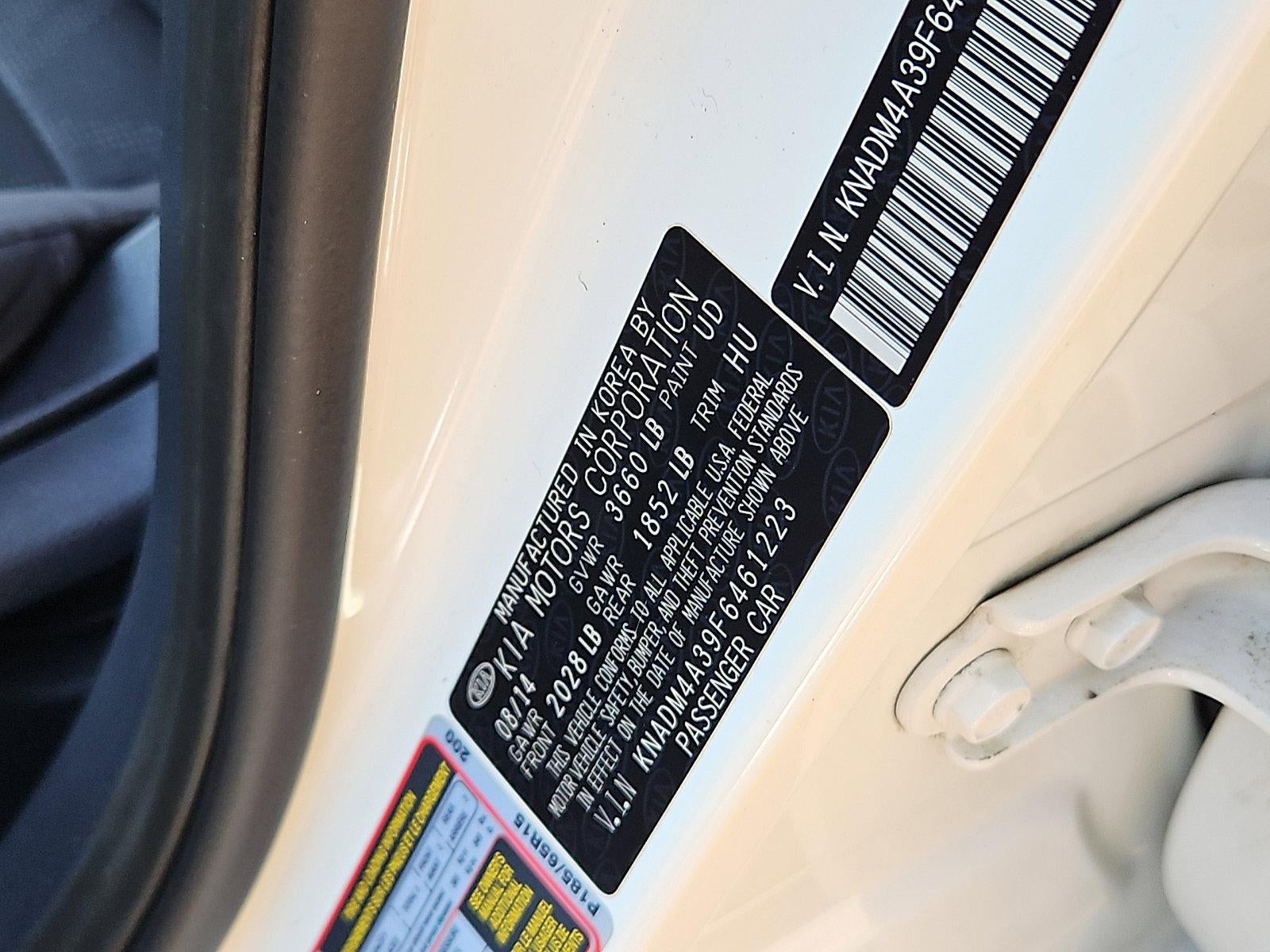 2015 Kia Rio 4dr Sdn Auto LX
