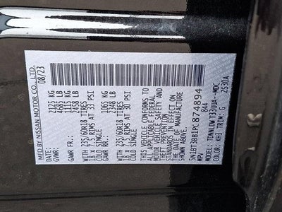 2023 Nissan Rogue AWD SV