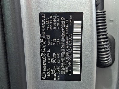 2027 Hyundai SANTA FE SEL AWD