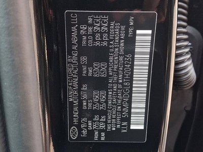 2026 Hyundai SANTA FE Limited AWD