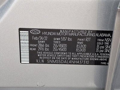 2022 Hyundai SANTA FE Calligraphy AWD