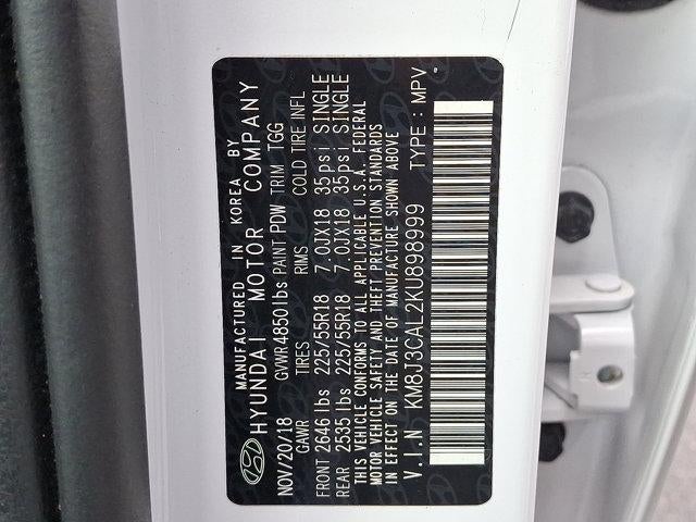 2019 Hyundai TUCSON SEL AWD