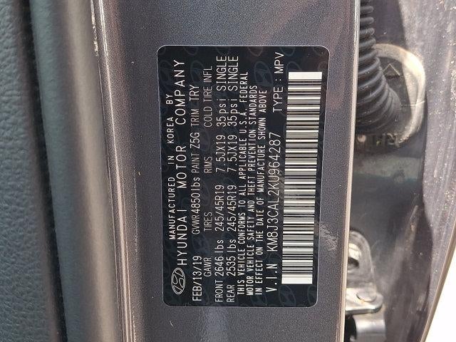 2019 Hyundai TUCSON Night AWD ULEV