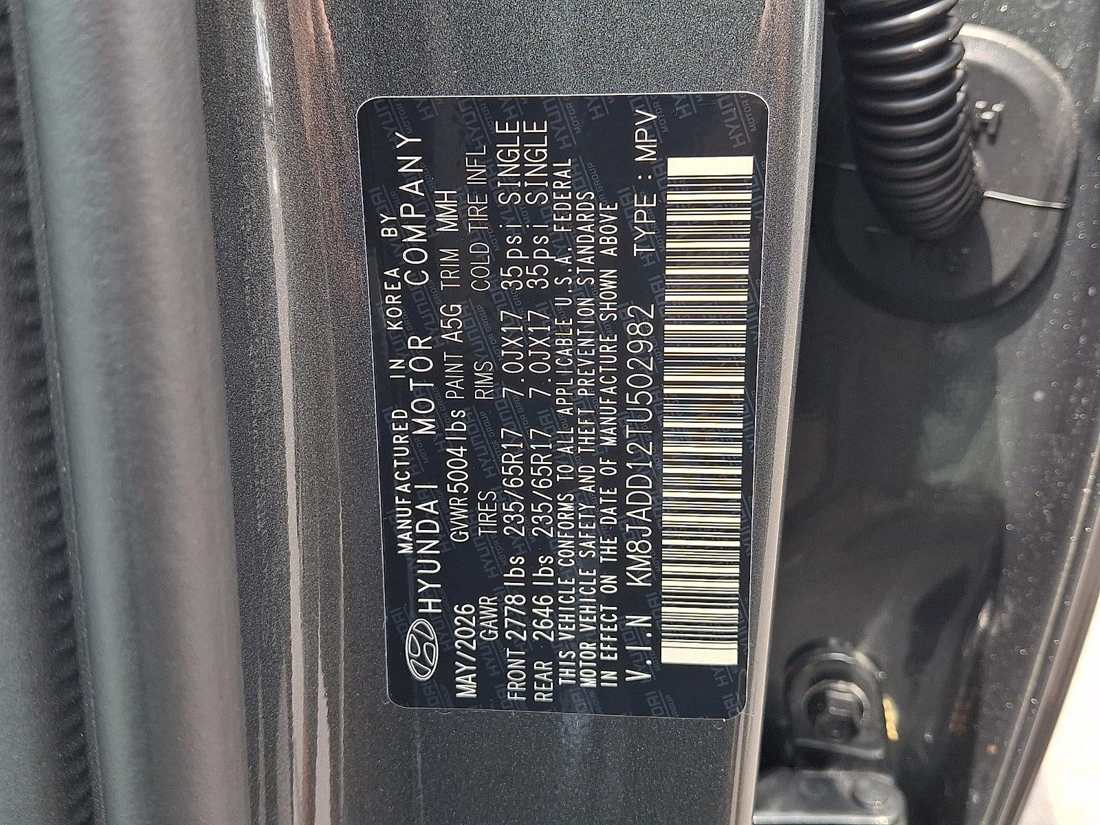 2026 Hyundai TUCSON HYBRID Blue