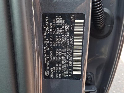 2026 Hyundai TUCSON HYBRID Blue