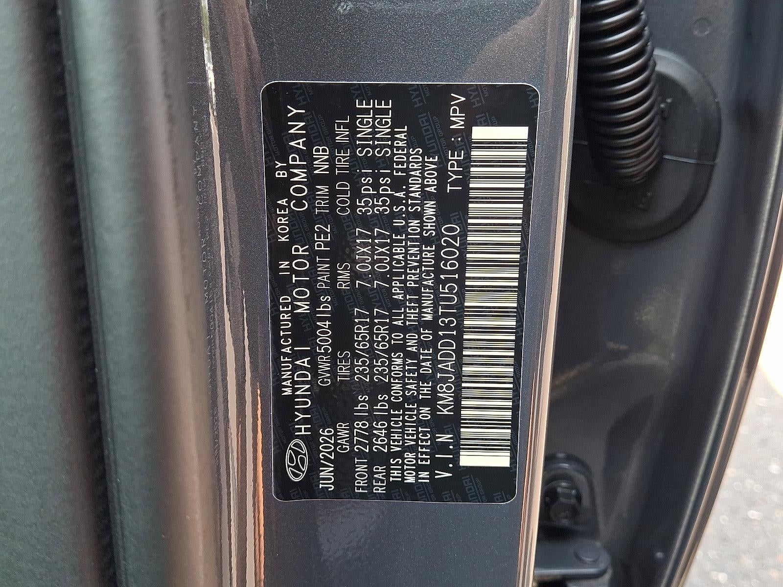 2026 Hyundai TUCSON HYBRID Blue