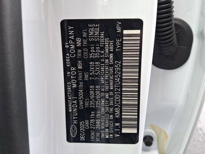 2026 Hyundai TUCSON HYBRID SEL Convenience