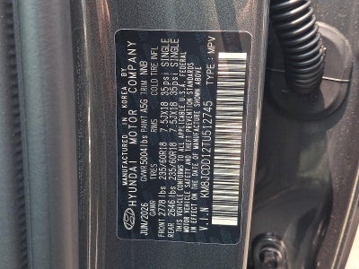 2026 Hyundai TUCSON HYBRID SEL Convenience