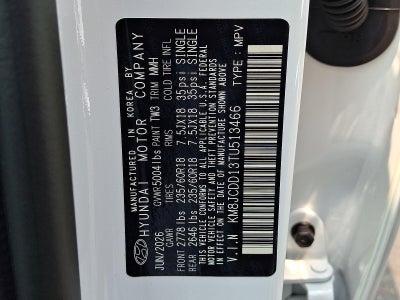 2026 Hyundai TUCSON HYBRID SEL Convenience