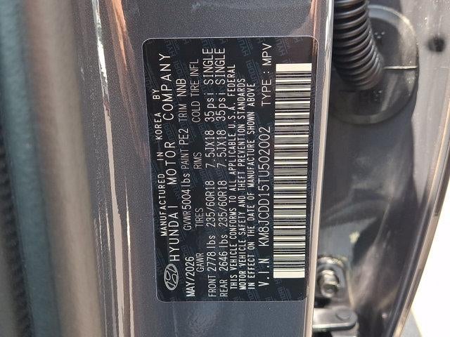 2026 Hyundai TUCSON HYBRID SEL Convenience