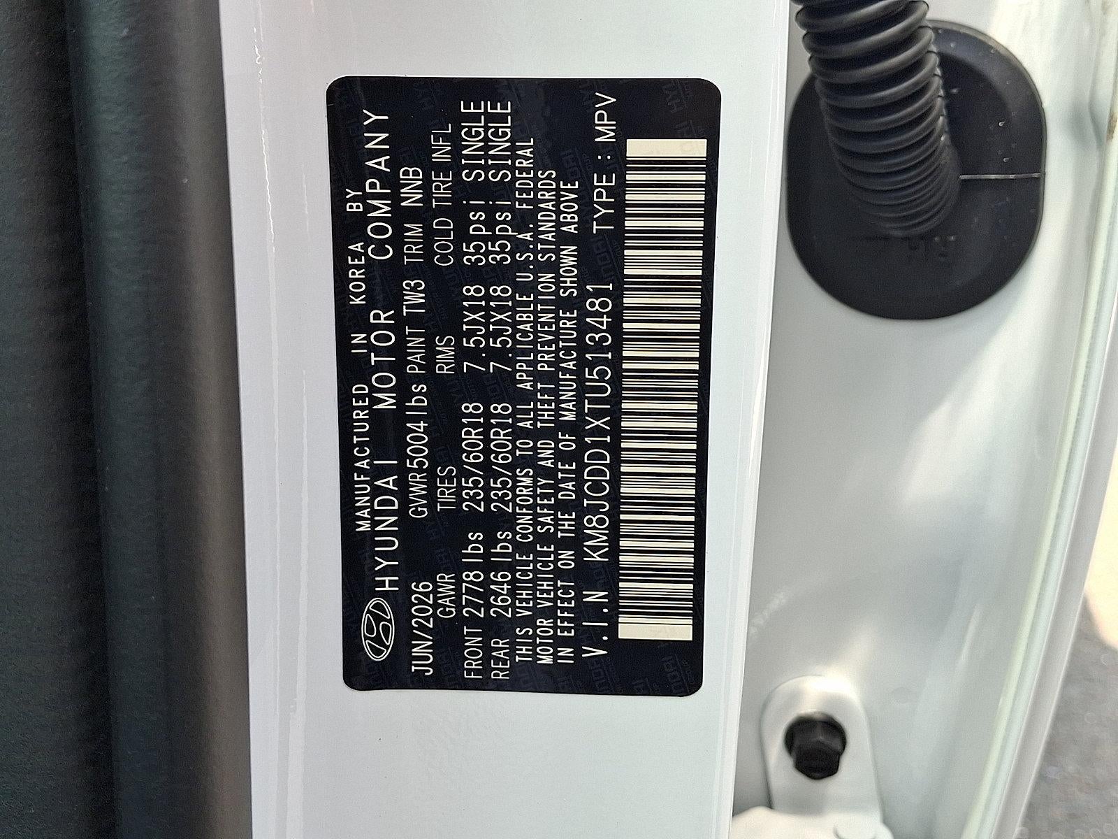 2026 Hyundai TUCSON HYBRID SEL Convenience