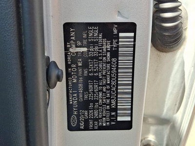 2013 Hyundai TUCSON AWD 4Dr Auto GLS PZEV