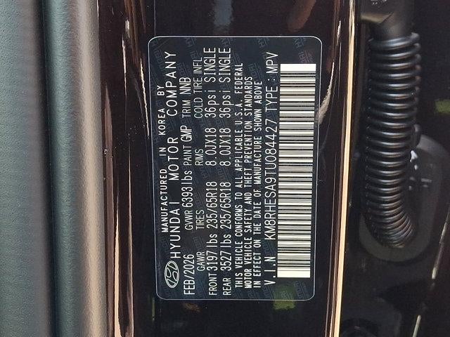 2026 Hyundai PALISADE HYBRID SEL Premium 7P