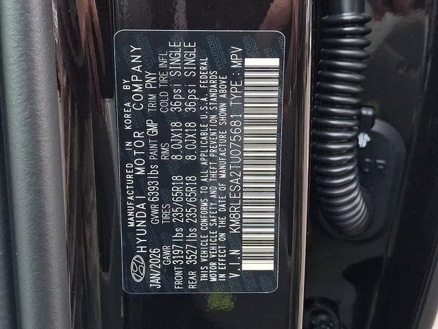 2026 Hyundai PALISADE HYBRID SEL 7P