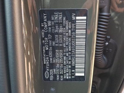 2026 Hyundai PALISADE HYBRID SEL 7P