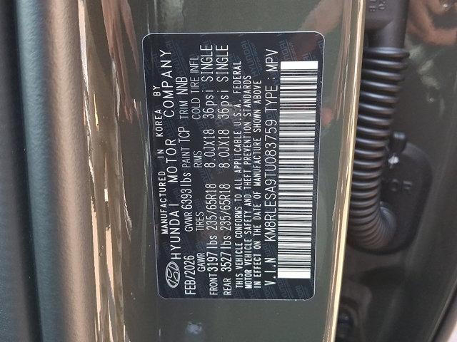 2026 Hyundai PALISADE HYBRID SEL 7P