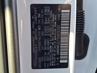 2026 Hyundai PALISADE Calligraphy AWD