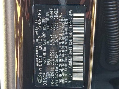 2026 Hyundai PALISADE HYBRID Calligraphy