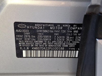 2023 Hyundai SANTA FE PLUG-IN HYBRID Limited AWD