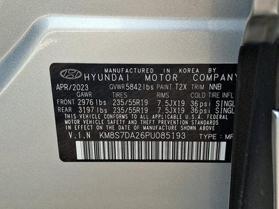 2023 Hyundai SANTA FE PLUG-IN HYBRID Limited AWD