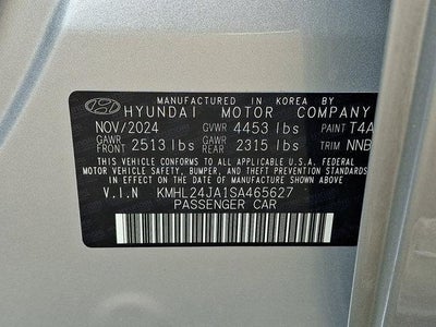2025 Hyundai SONATA SE