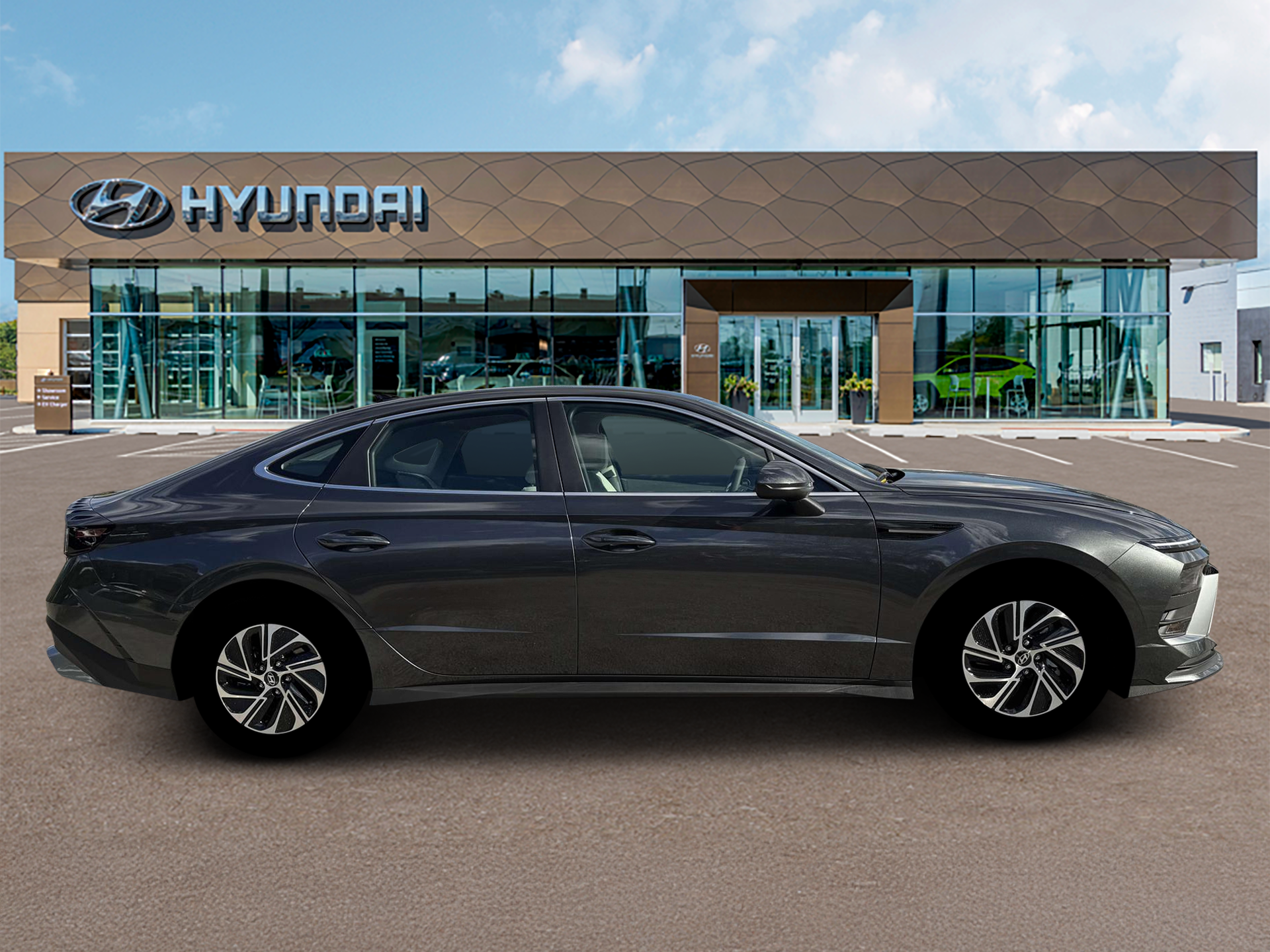 2026 Hyundai SONATA HYBRID Blue