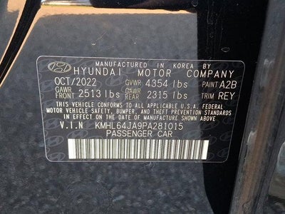 2023 Hyundai SONATA SEL 2.5L *Ltd Avail*