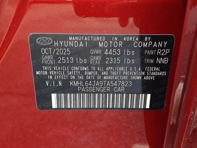 2026 Hyundai SONATA SEL Sport