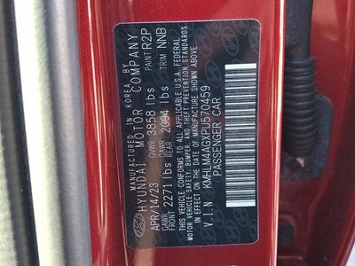 2023 Hyundai ELANTRA SEL IVT