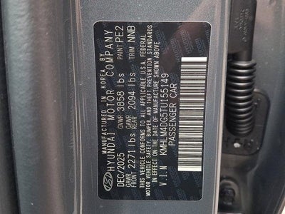 2026 Hyundai ELANTRA SEL Sport