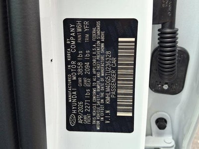 2026 Hyundai ELANTRA SEL Sport