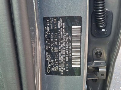 2026 Hyundai ELANTRA SEL Sport Plus