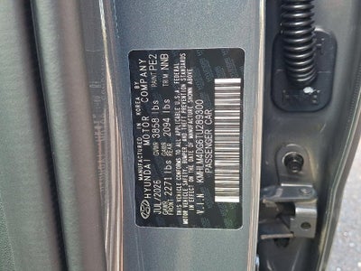 2026 Hyundai ELANTRA SEL Sport Plus