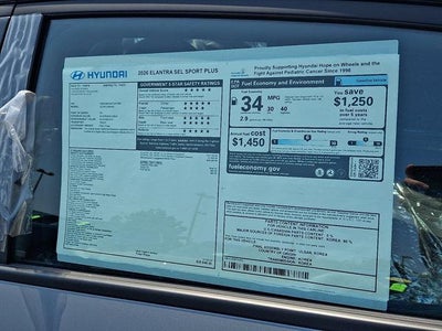 2026 Hyundai ELANTRA SEL Sport