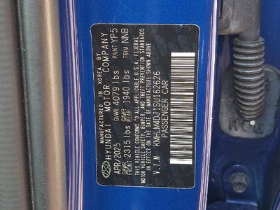 2025 Hyundai ELANTRA HYBRID SEL Sport DCT