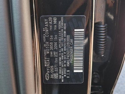 2026 Hyundai ELANTRA Limited