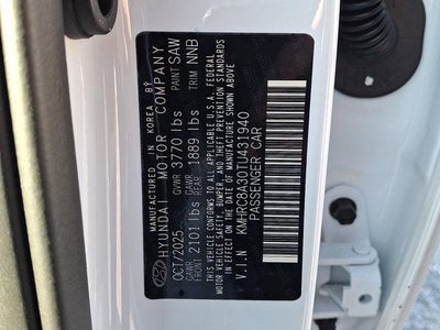 2026 Hyundai VENUE SEL