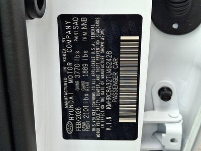 2026 Hyundai VENUE SEL W/Two-Tone Roof