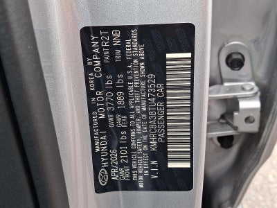 2026 Hyundai VENUE SEL