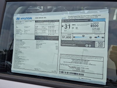 2026 Hyundai VENUE SEL