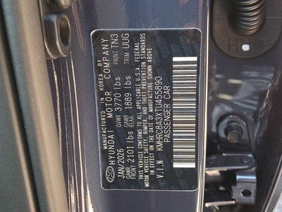 2026 Hyundai VENUE SEL W/Two-Tone Roof