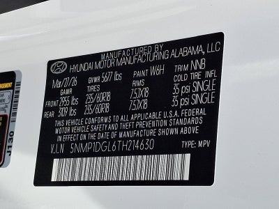 2026 Hyundai SANTA FE SE AWD