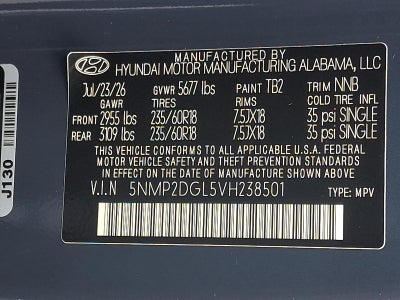2027 Hyundai SANTA FE SEL AWD