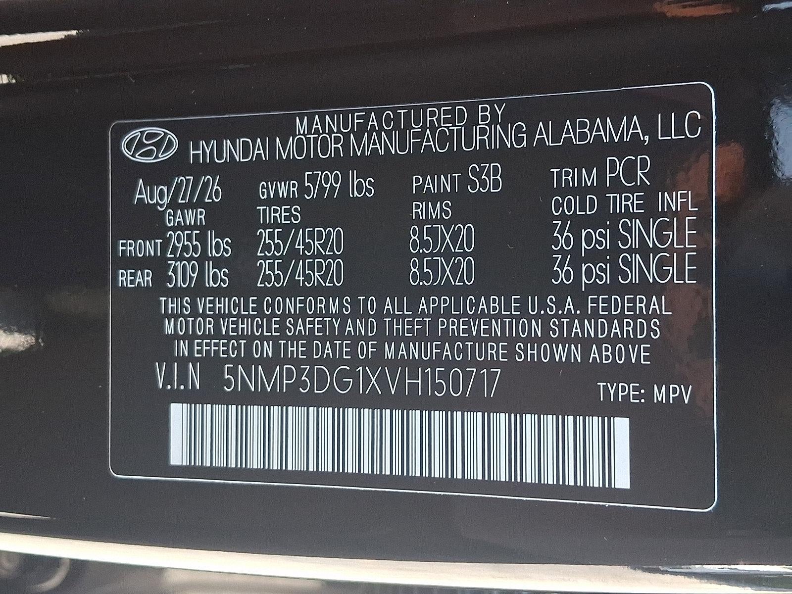 2027 Hyundai SANTA FE HYBRID Limited