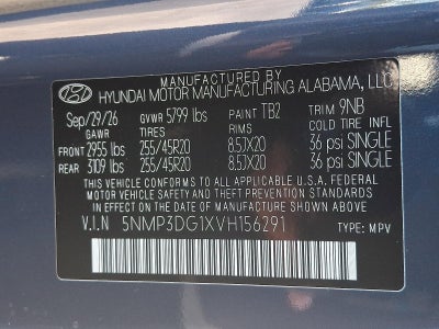 2027 Hyundai SANTA FE HYBRID Limited